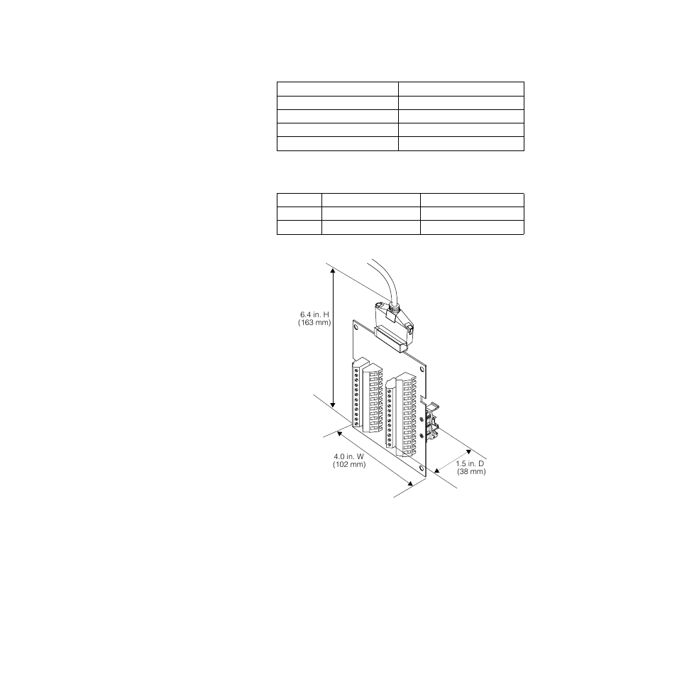 Table 7.70—ppc-tb50-scsi with straight scsi 262 | Watlow PPC-2000 User Manual | Page 290 / 320