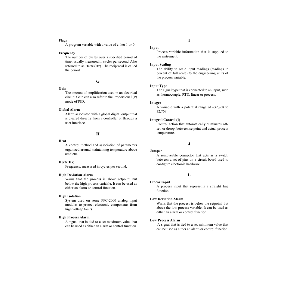 Watlow PPC-2000 User Manual | Page 315 / 320