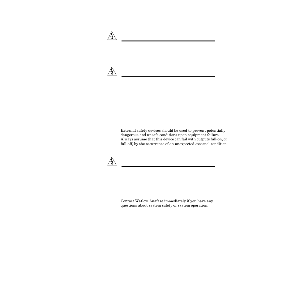 External safety devices, External safety devices 10 | Watlow PPC-2000 User Manual | Page 34 / 320