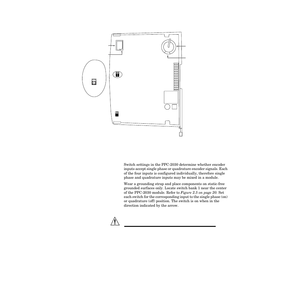 Ppc-2030 dip switch settings, Ppc-2030 dip switch settings 19, Figure 2.4—ppc-2010 jumpers 19 | Watlow PPC-2000 User Manual | Page 43 / 320