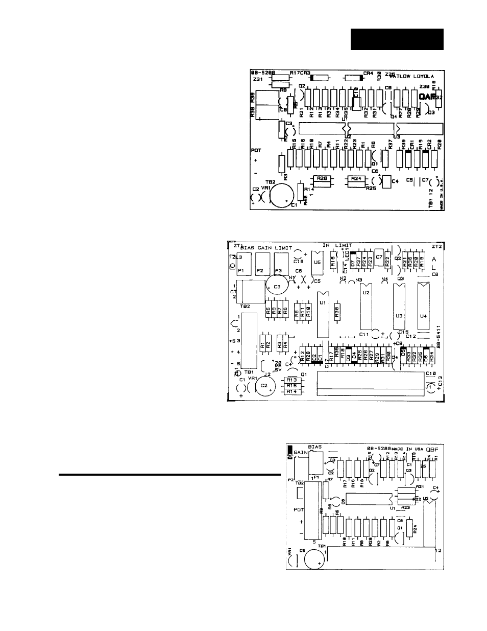 Zero cross control cards, Cards, Zero cross control cards (work on all bases) | Watlow QPAC Modular SCR Power Control Service User Manual | Page 13 / 43