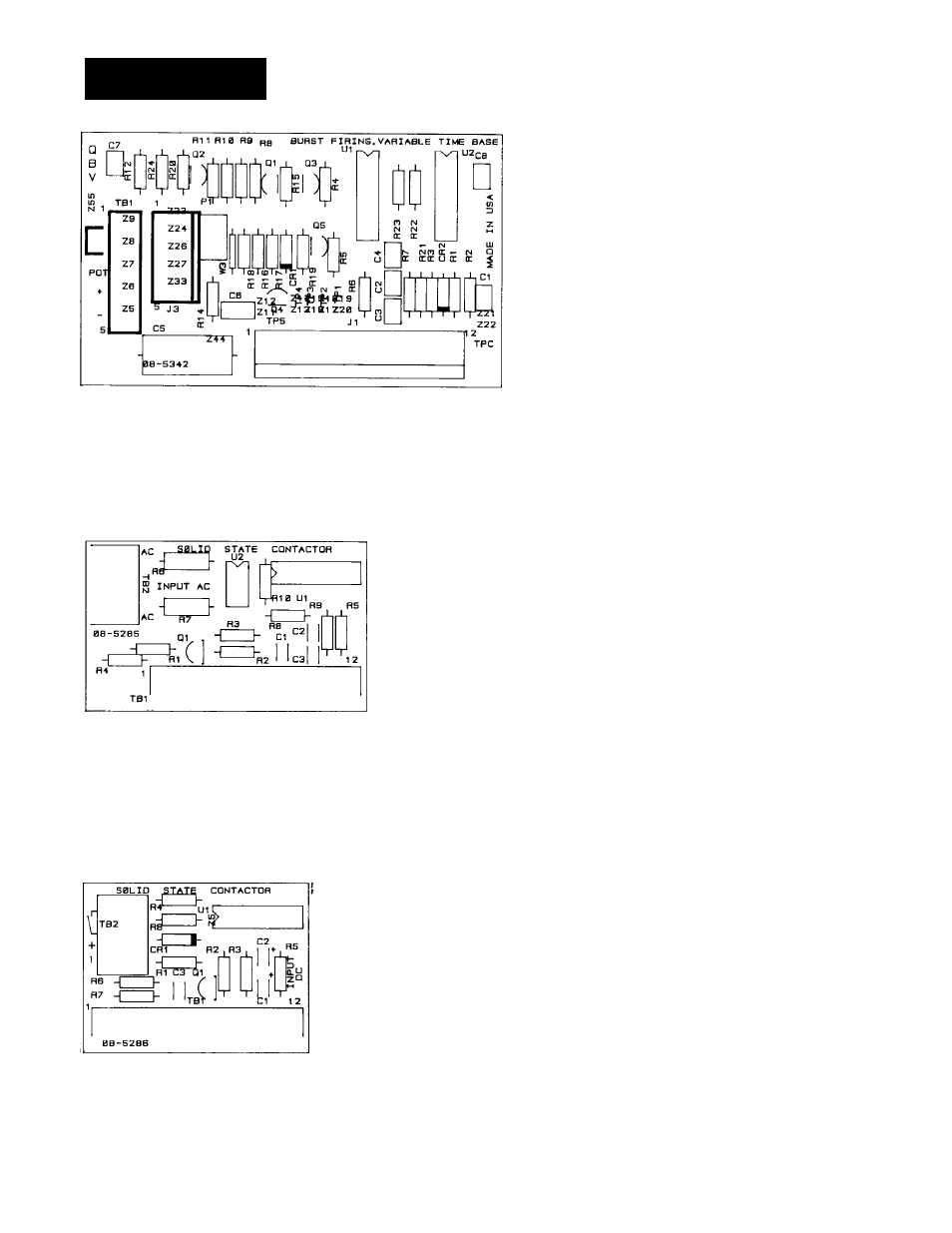 Cards | Watlow QPAC Modular SCR Power Control Service User Manual | Page 14 / 43