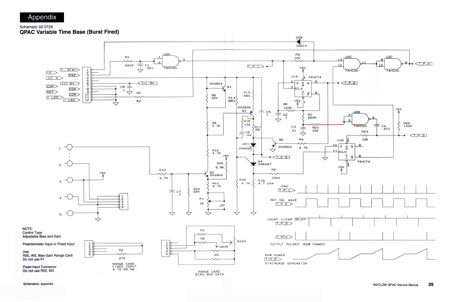 Qpac variable time base (burst fired) | Watlow QPAC Modular SCR Power Control Service User Manual | Page 39 / 43