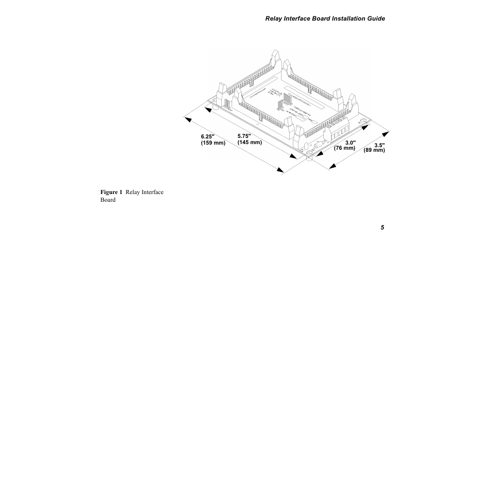 Figure 1 relay interface board | Watlow Relay Interface Board User Manual | Page 9 / 22