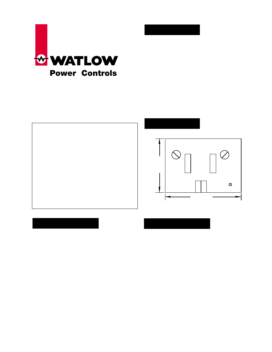 Watlow SBL Card User Manual | 2 pages