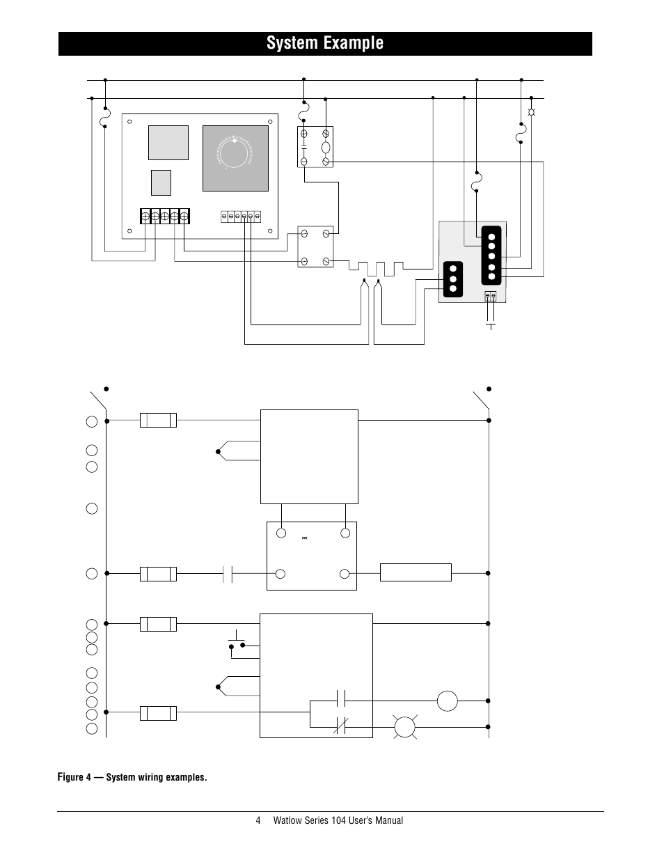 System example | Watlow Series 104 User Manual | Page 4 / 6