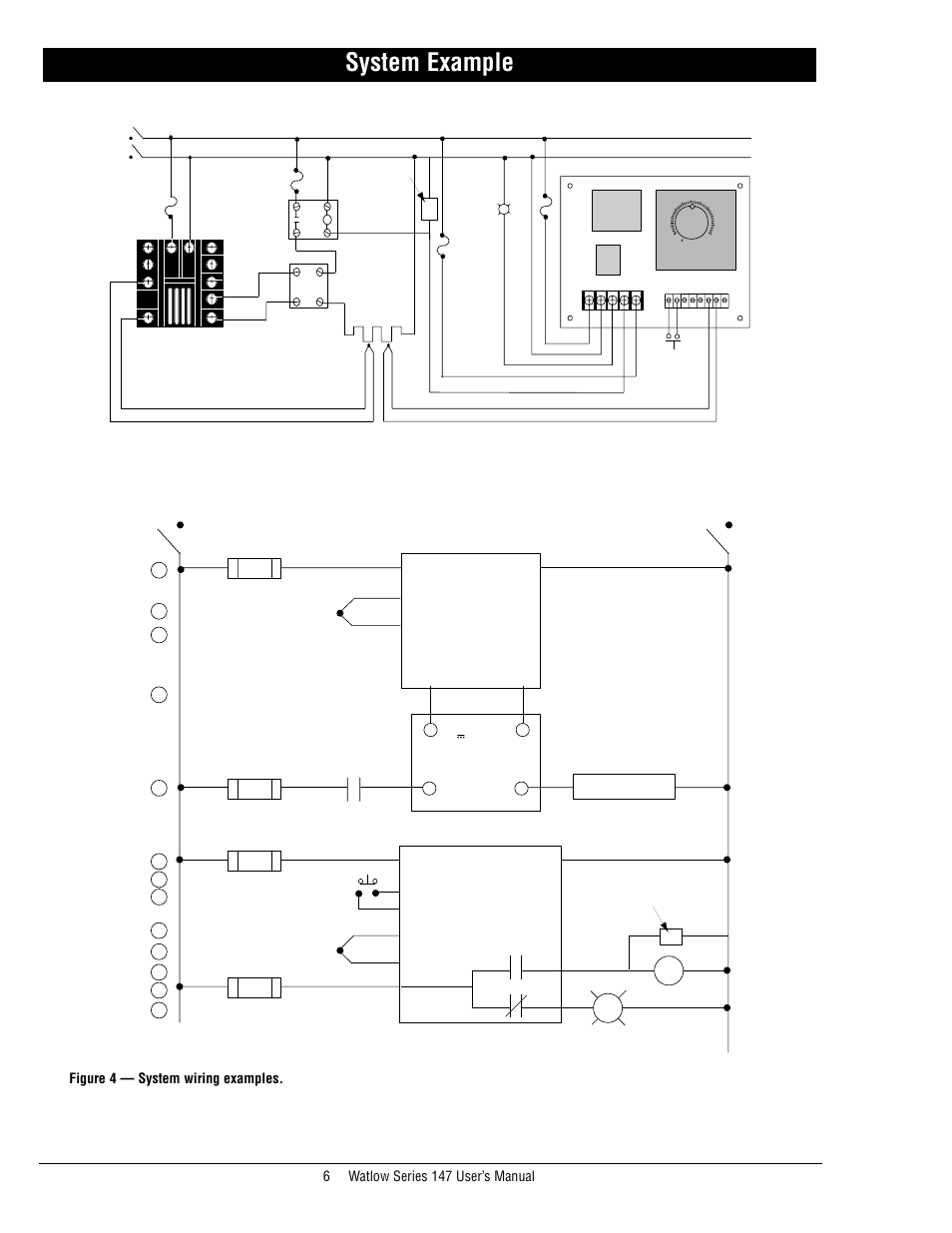 System example | Watlow Series 147 User Manual | Page 6 / 6