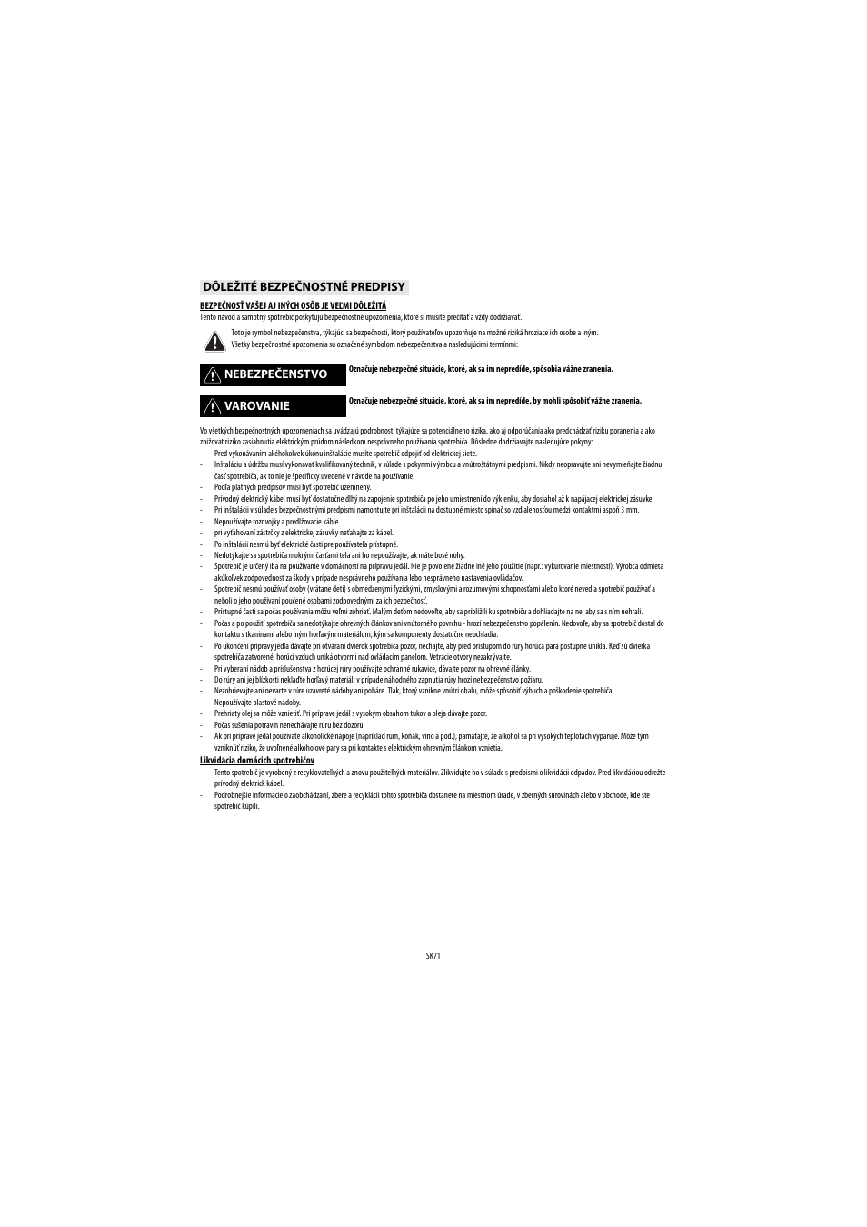 Whirlpool AKP560IX User Manual | Page 72 / 143