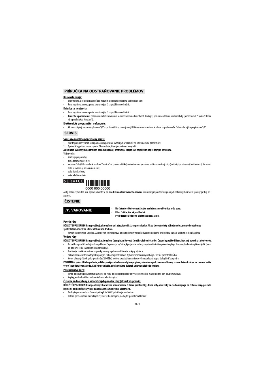 Whirlpool AKP560IX User Manual | Page 74 / 143