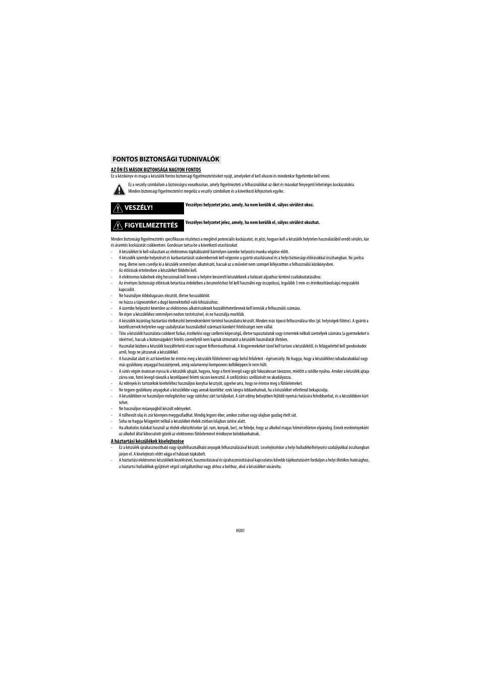 Whirlpool AKP560IX User Manual | Page 82 / 143