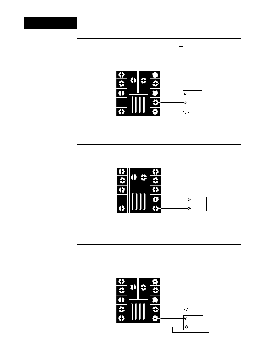 Output wiring, Solid state wiring, 0.5a, Switched dc, open collector | Electromechanical relay, Solid state relay, 0.5a, Electromechanical relay, form c | Watlow Series 365 User Manual | Page 8 / 16