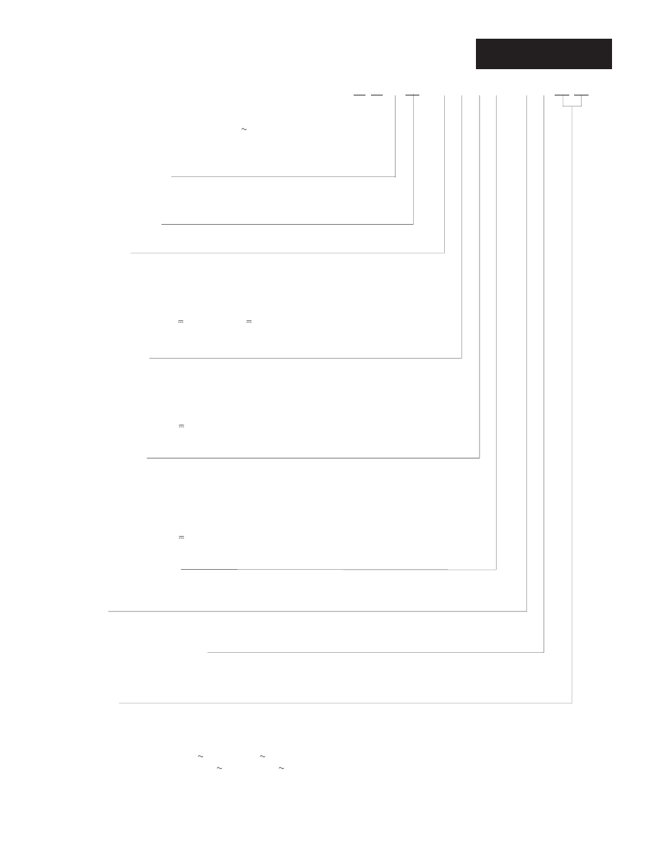 Series 733 model number information, Model number, 7 3 _ a - _ _ _ _ - _ _ a a | Watlow Series 734 Data Communications User Manual | Page 21 / 24