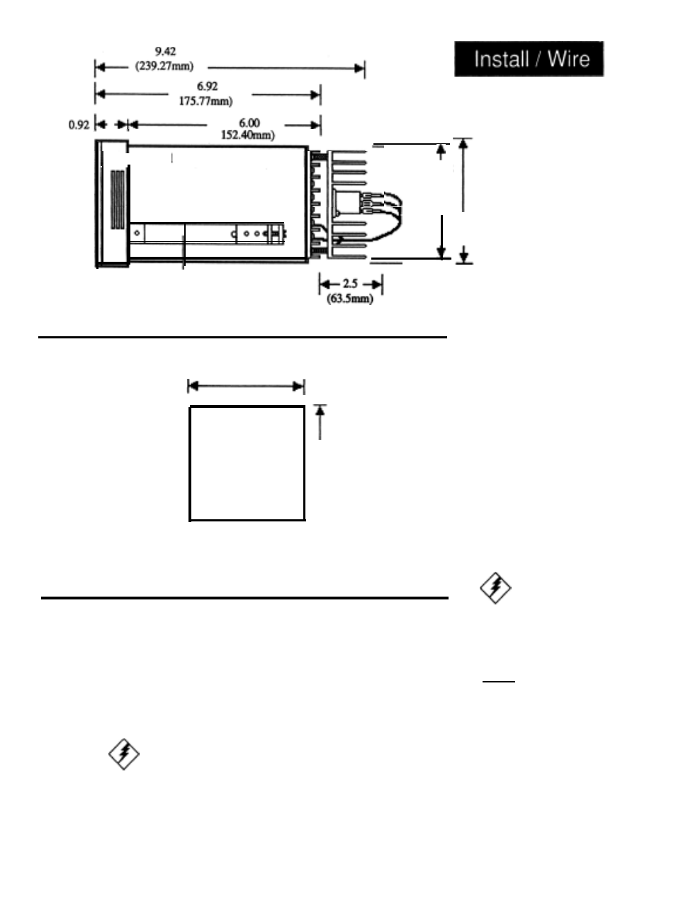 How to wire the series 920, Figure 13 figure 14, Panel cutout | Watlow Series 920 Microprocessor-Based Ramping Control User Manual | Page 25 / 80