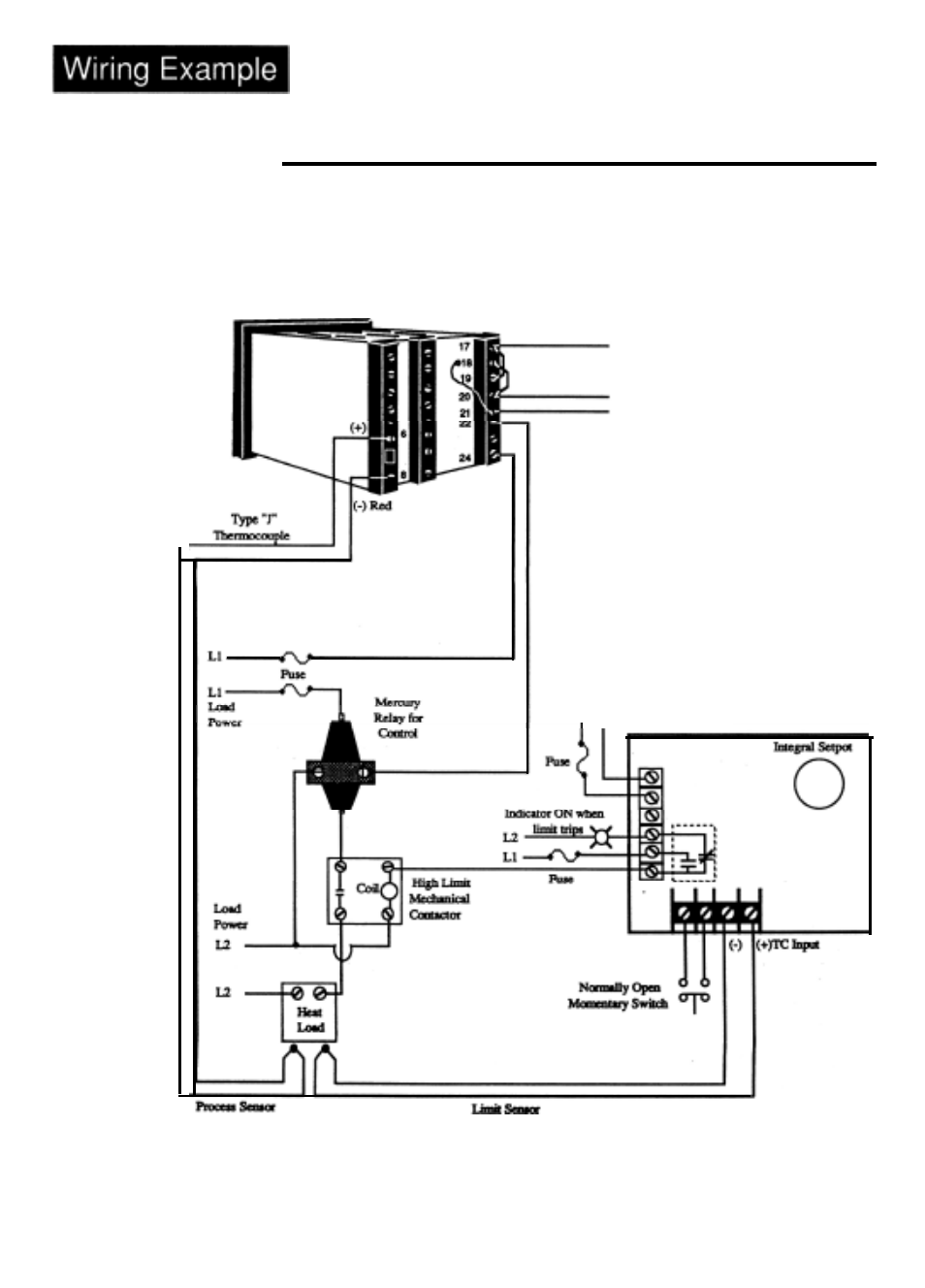 System wiring example, Figure 27 | Watlow Series 920 Microprocessor-Based Ramping Control User Manual | Page 32 / 80