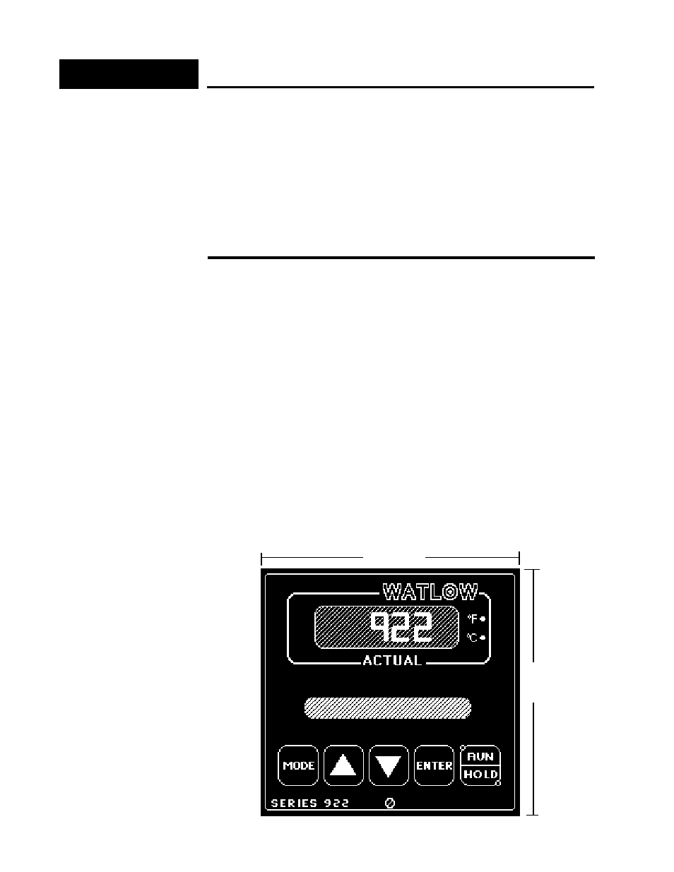 Installation, Installation information, Installation procedure | Series 922 faceplate dimensions, Figure 12 | Watlow Series 922 User Manual | Page 26 / 92