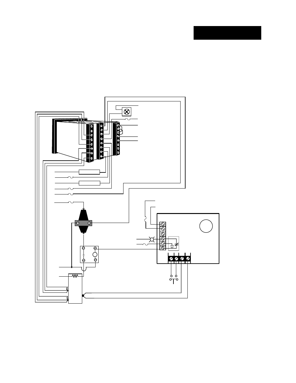 Wiring example, System wiring example, Series 922 system wiring example | Figure 29, Single phase 120vac application | Watlow Series 922 User Manual | Page 35 / 92