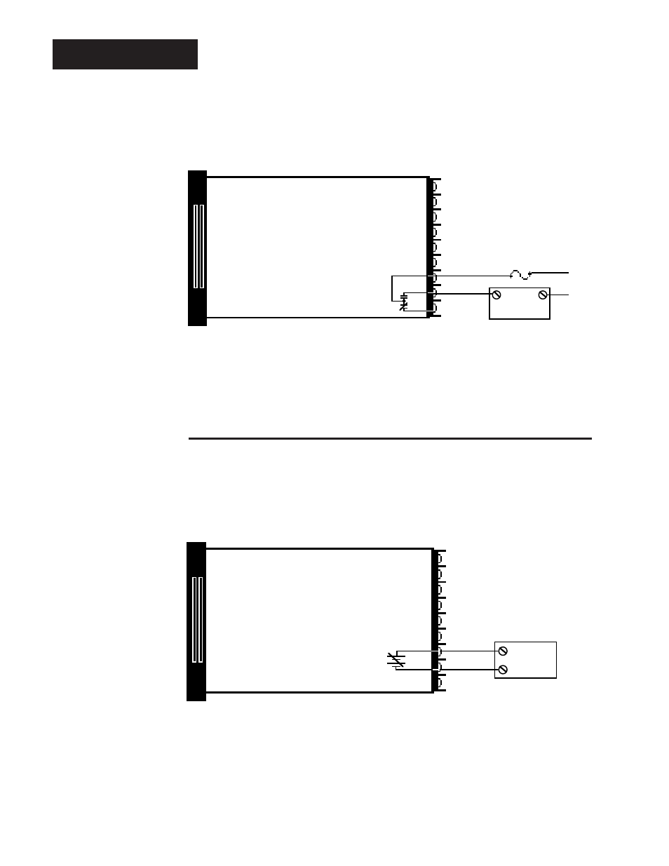 Solid state relay, output 1 wiring, Dc (open collector) output 1 wiring, Output 1 wiring | Watlow Series 942 User Manual | Page 12 / 63