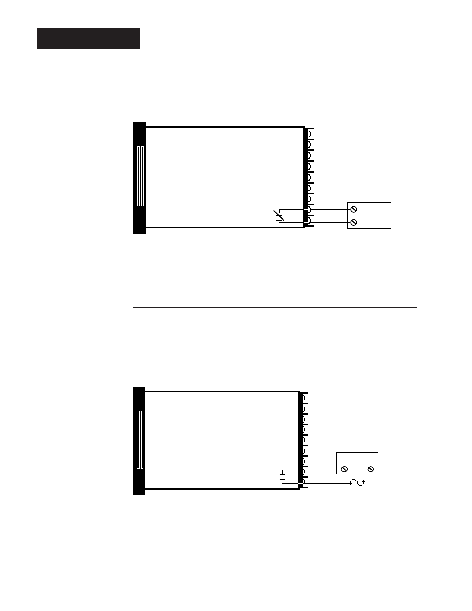 0 - 5vdc process, output 1 wiring, S.s. relay, w/o contact supp., output 1, Output 1 wiring | Watlow Series 942 User Manual | Page 14 / 63