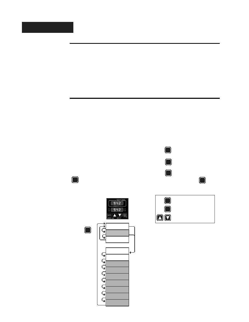 Run menu, Running the series 942, The run menu | Running a series 942 profile, Resume a profile | Watlow Series 942 User Manual | Page 34 / 63