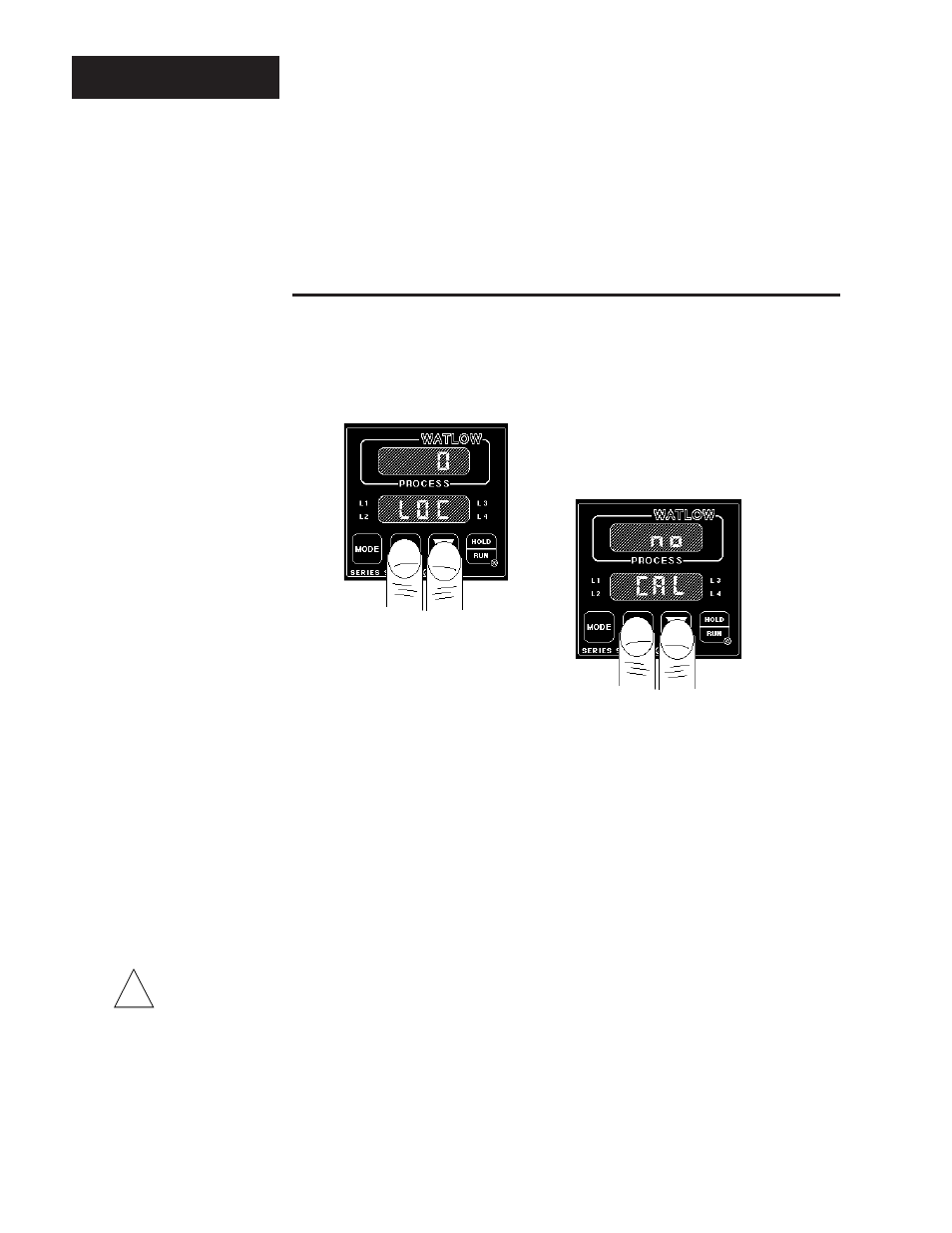 Appendix 3, Calibration, Entering the calibration menu | The calibration menu | Watlow Series 942 User Manual | Page 54 / 63