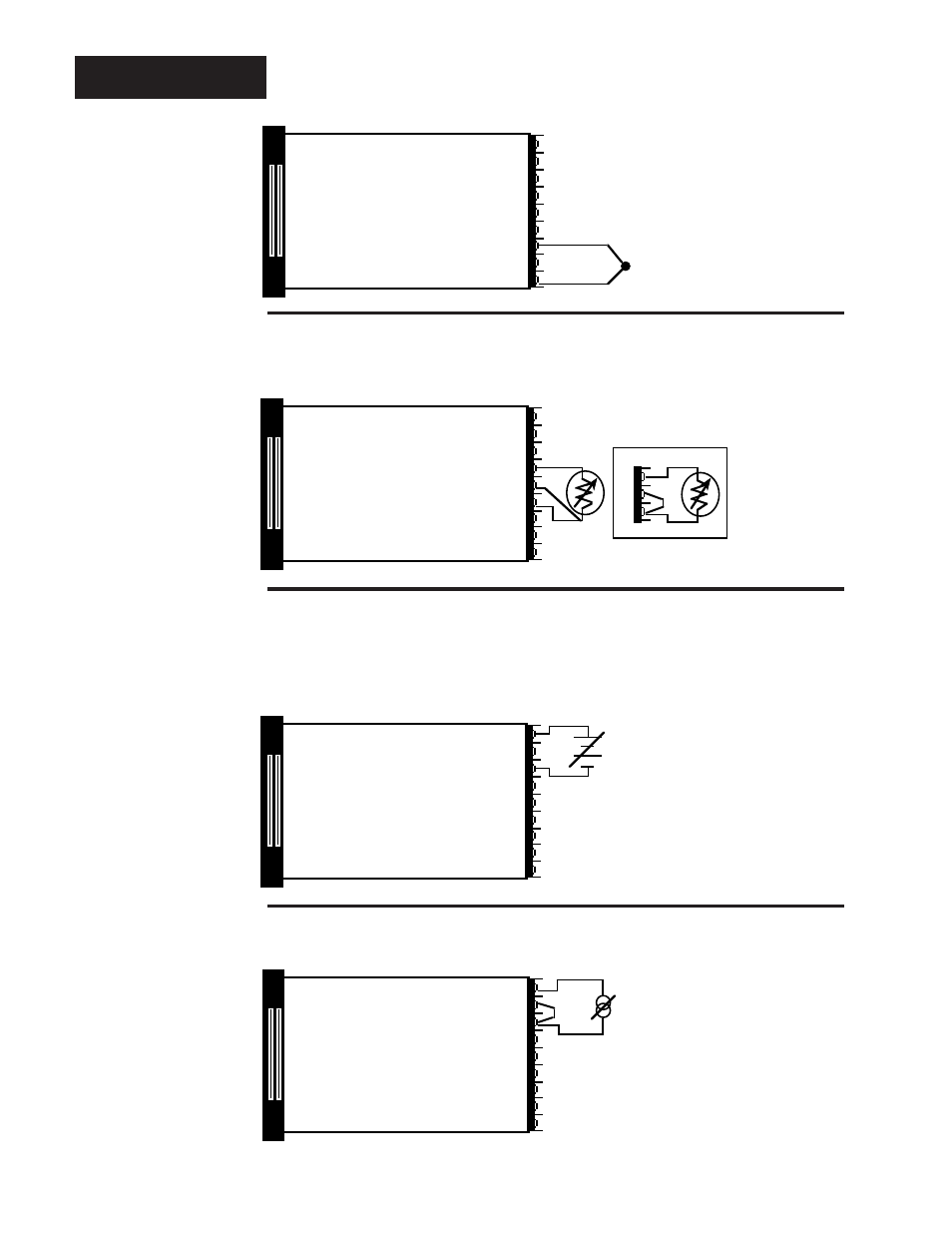 Input wiring | Watlow Series 945, 1/4 DIN Microprocessor-BasedAuto-tuning Control User Manual | Page 6 / 44