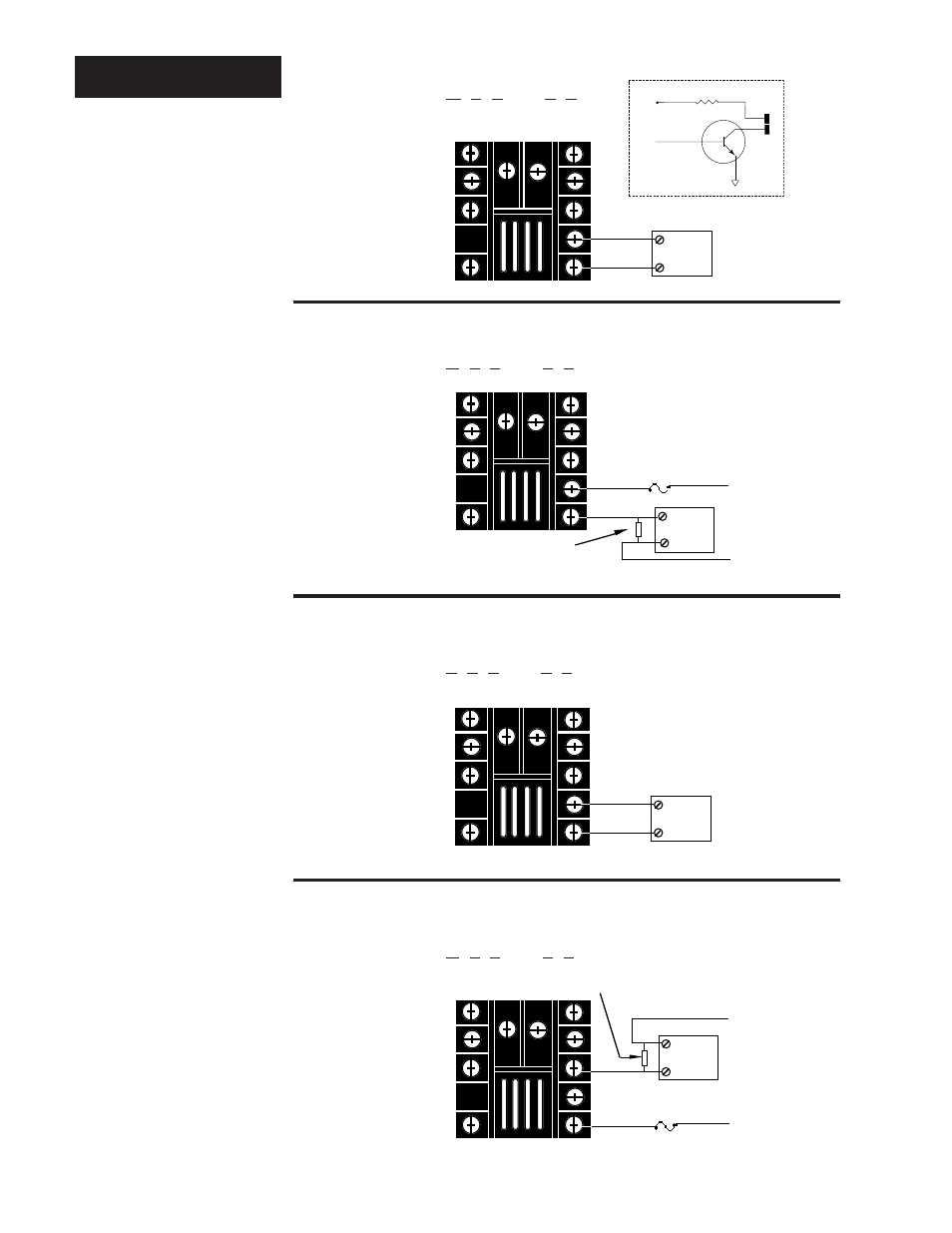 Output 1 wiring, Switched dc output, Process, 4-20ma | 10 output 1 wiring, 10 switched dc output wiring, 10 5a mechanical relay wiring, 10 4-20ma process wiring, Switched dc output model # 965a - 3 | Watlow Series 965 User Manual | Page 10 / 43