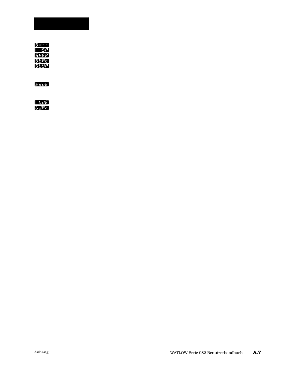 Überblick | Watlow Series 984 User Manual | Page 123 / 128