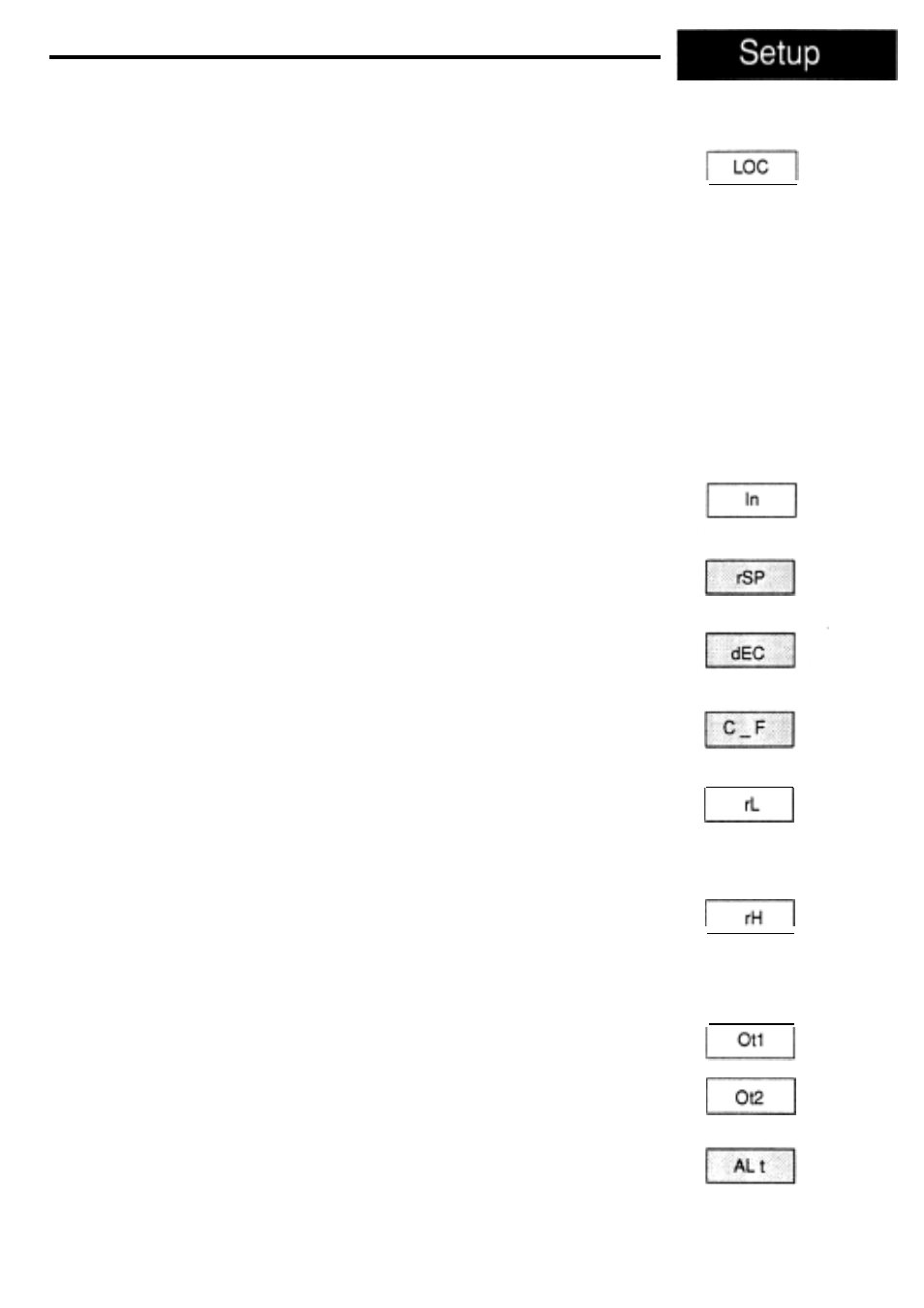 Set up parameters, Setup parameters | Watlow Series 985 User Manual | Page 25 / 47