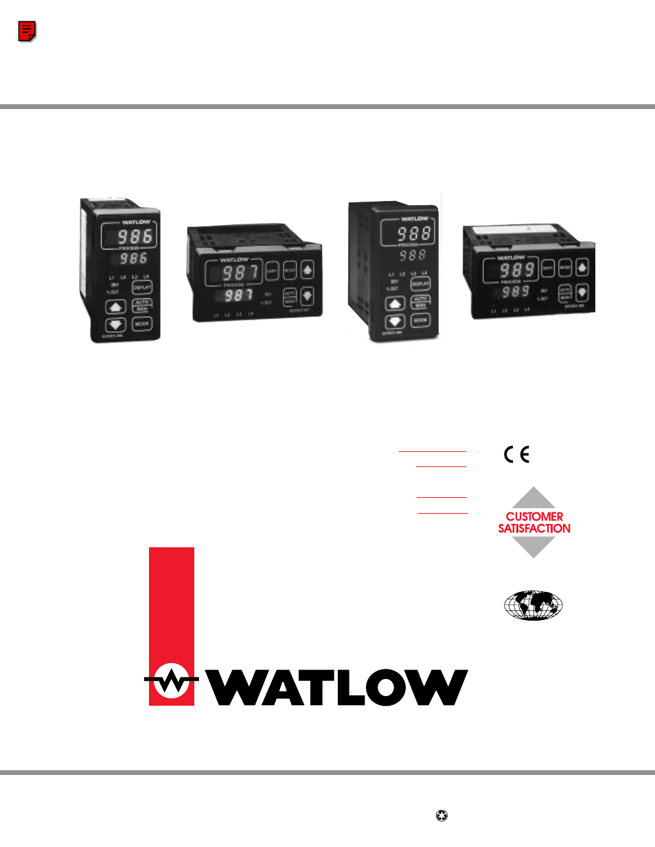 Watlow Series 988 User Manual | 163 pages