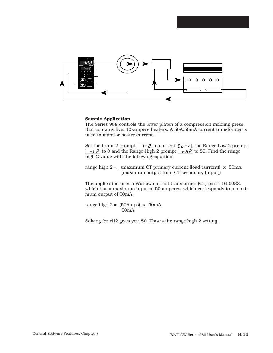 General software | Watlow Series 988 User Manual | Page 125 / 163