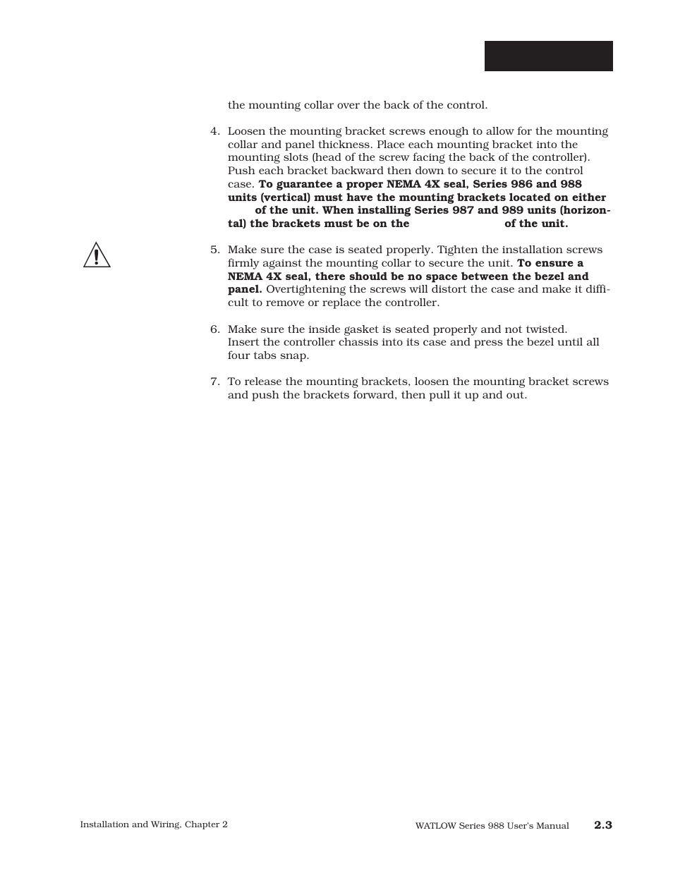 Installation | Watlow Series 988 User Manual | Page 13 / 163