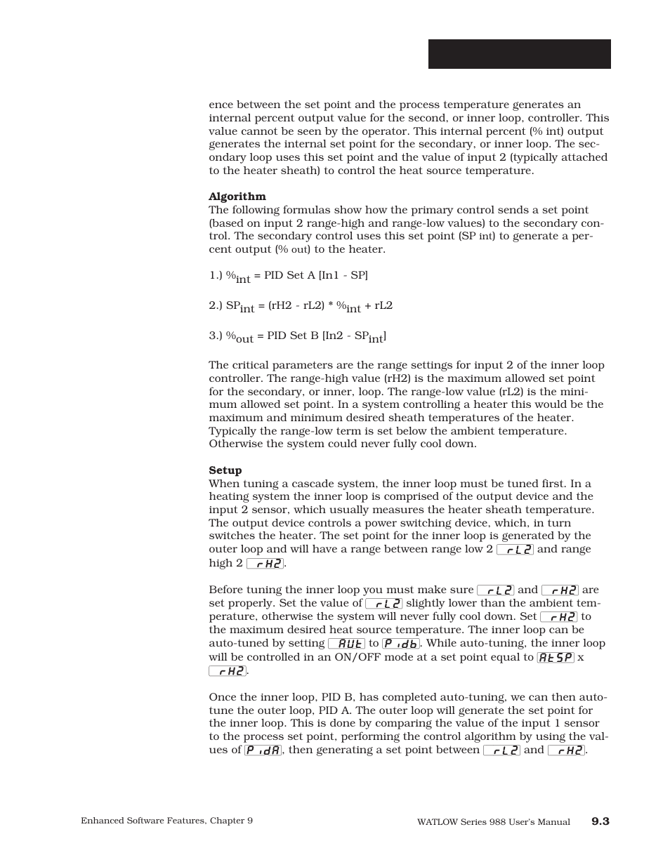 Enhanced software | Watlow Series 988 User Manual | Page 140 / 163