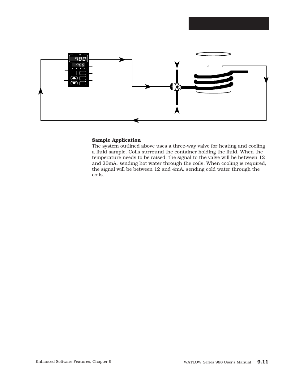Enhanced software, Watlow series 988 user’s manual, Enhanced software features, chapter 9 | Watlow Series 988 User Manual | Page 148 / 163