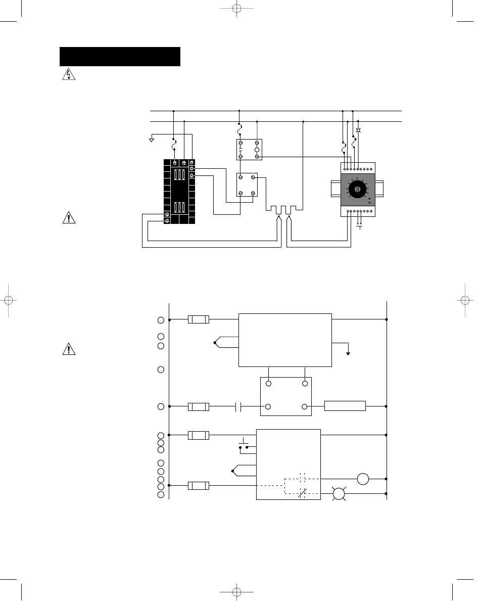 Exemple de câblage | Watlow Series 988 User Manual | Page 18 / 132