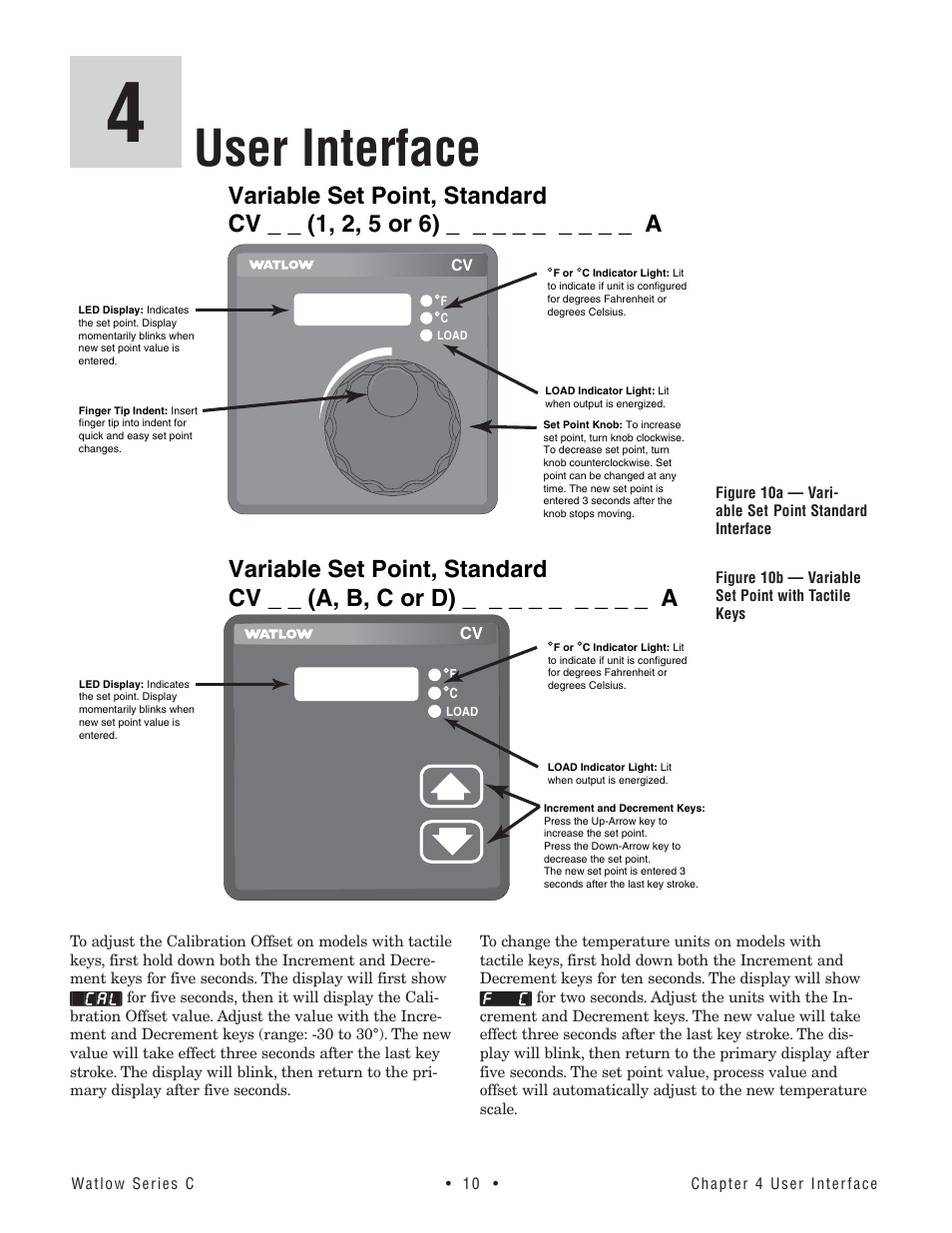 User interface | Watlow Series TM User Manual | Page 12 / 25