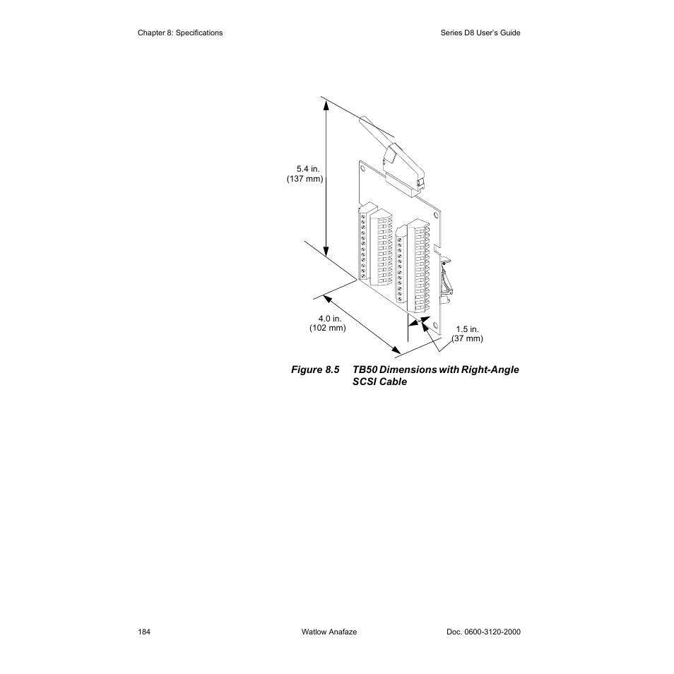 Watlow Series D8 User Manual | Page 202 / 232