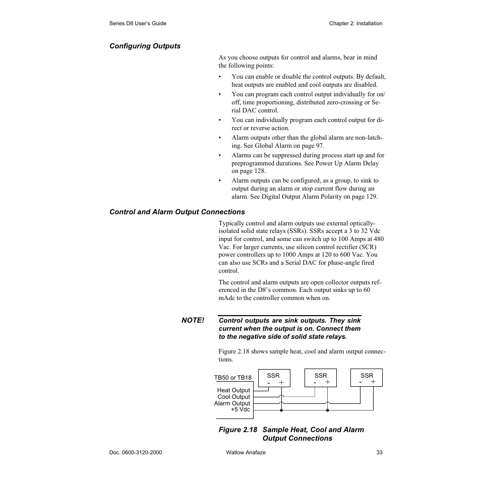 Watlow Series D8 User Manual | Page 51 / 232