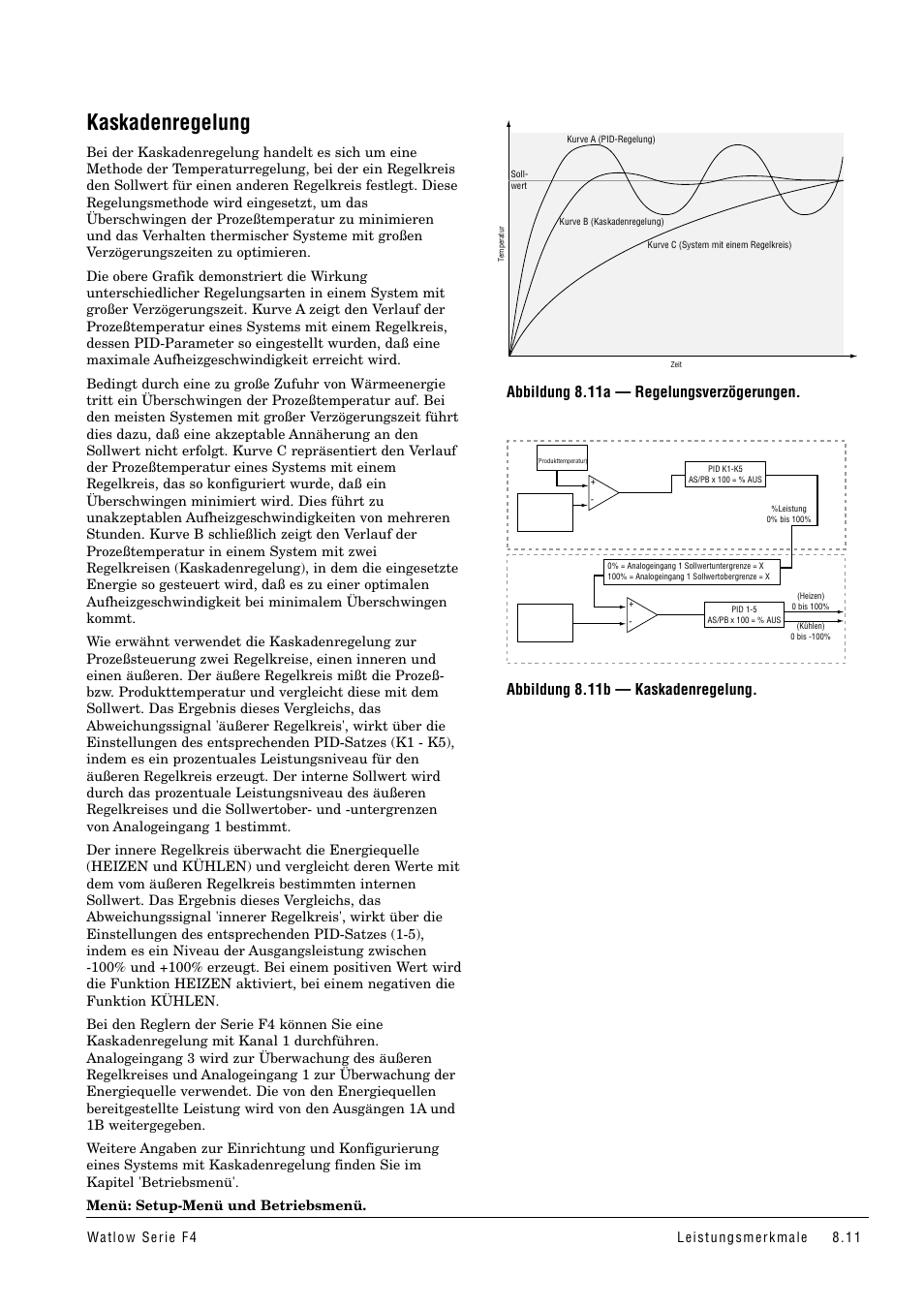 Kaskadenregelung | Watlow Series F4 User Manual | Page 77 / 112
