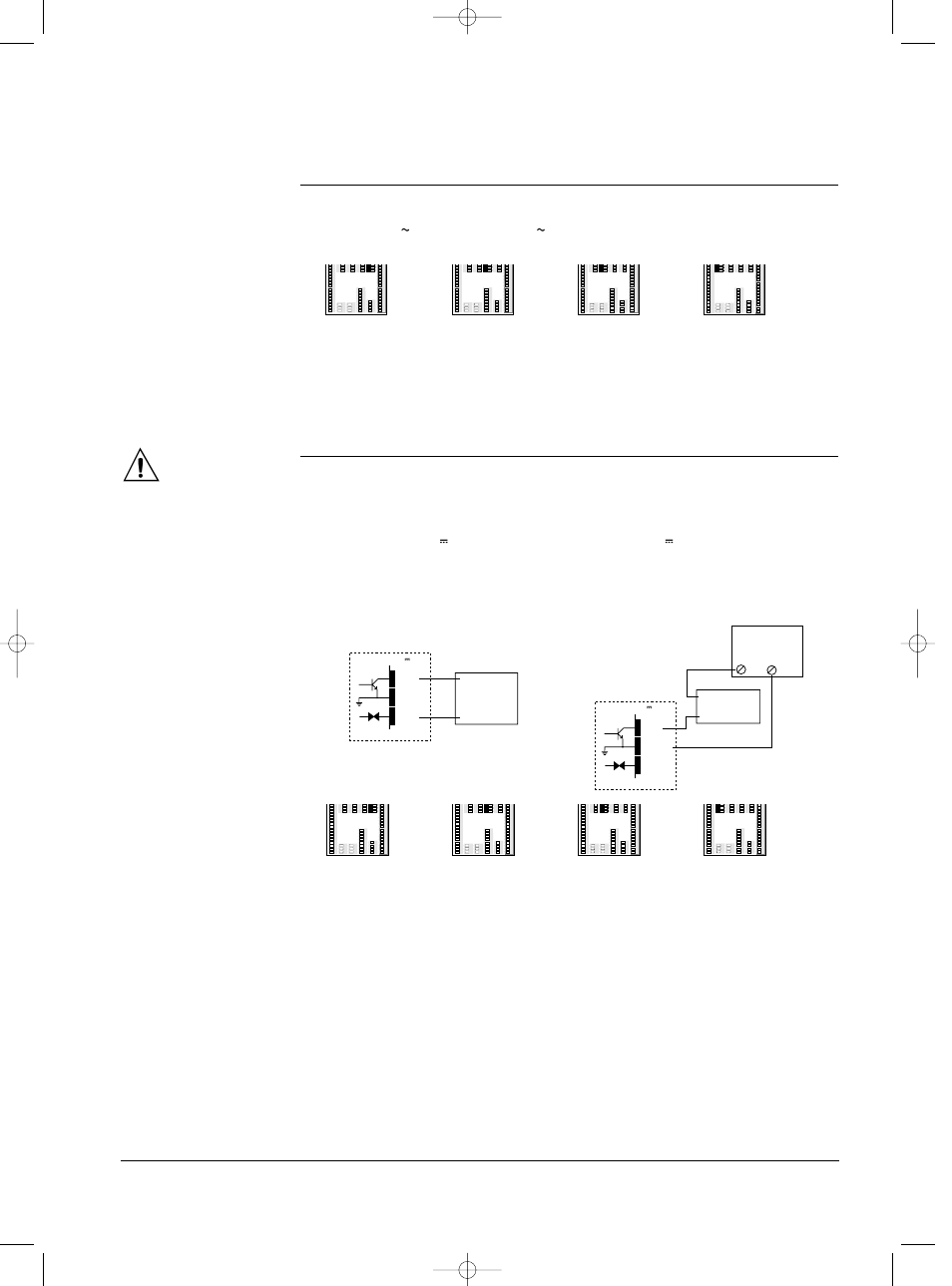 Ausgänge x (1a, 1b, 2a und 2b), Halbleiterrelais, Logikausgang, ttl-ausgang | Abbildung 9.11a, Abbildung 9.11b | Watlow Series F4 User Manual | Page 89 / 112