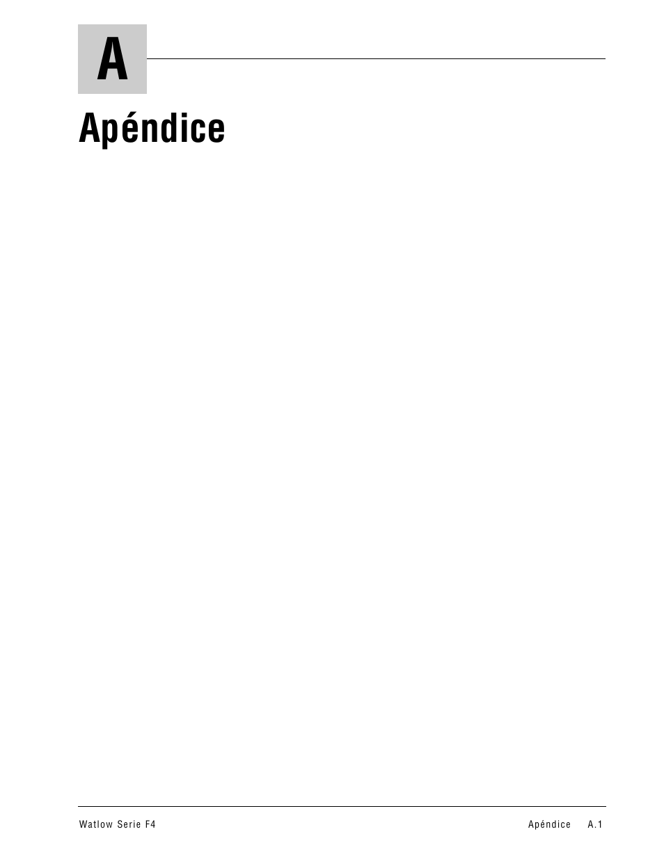 Apéndice | Watlow Series F4 User Manual | Page 93 / 108