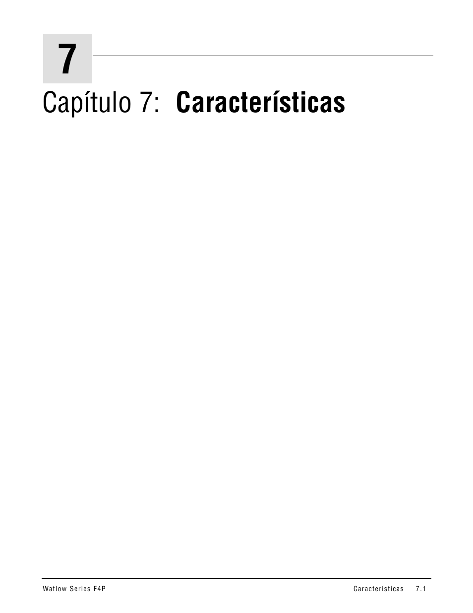 Capítulo 7: características | Watlow Series F4P User Manual | Page 55 / 104