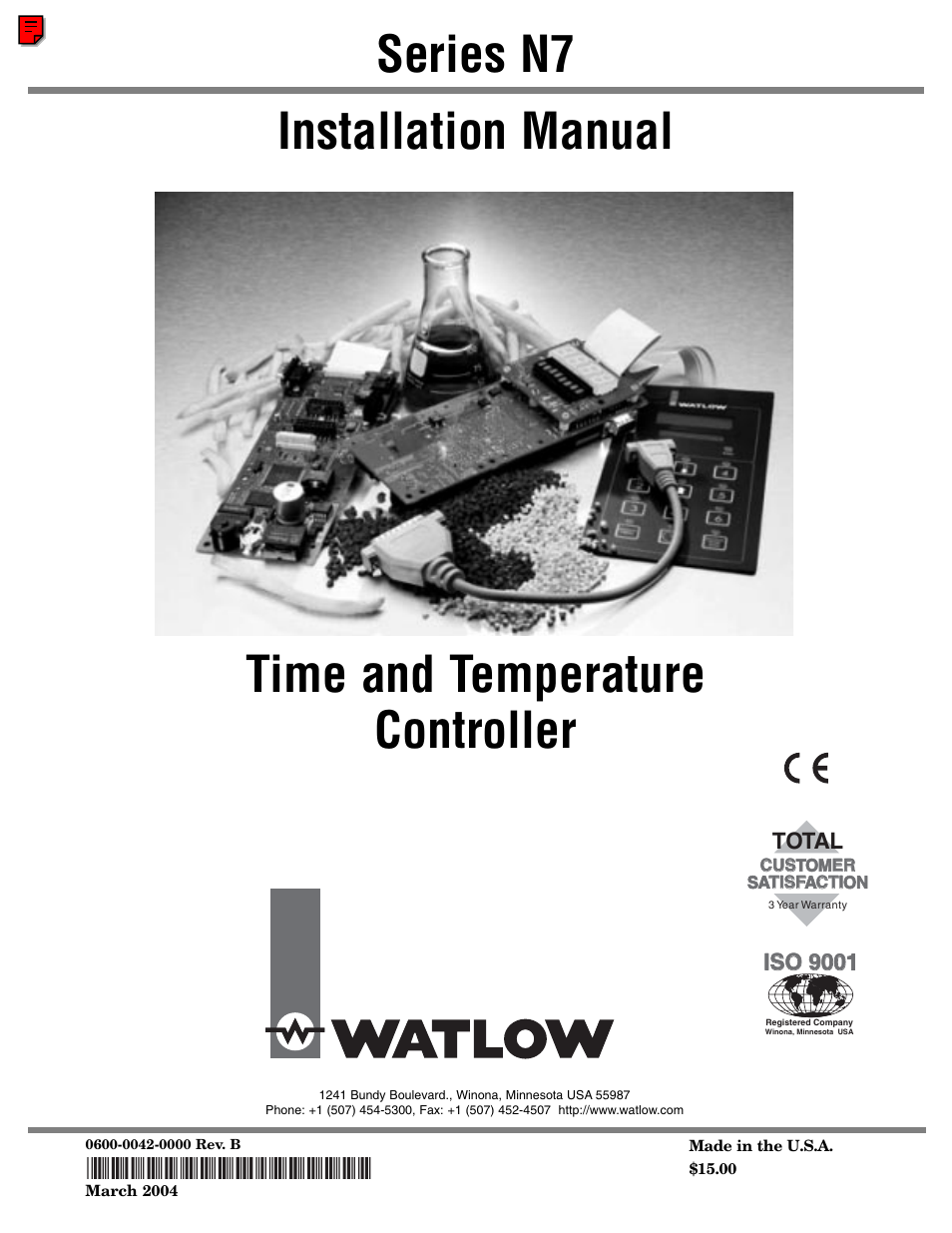Watlow series l rev g - 02-12-08.pdf User Manual | 28 pages