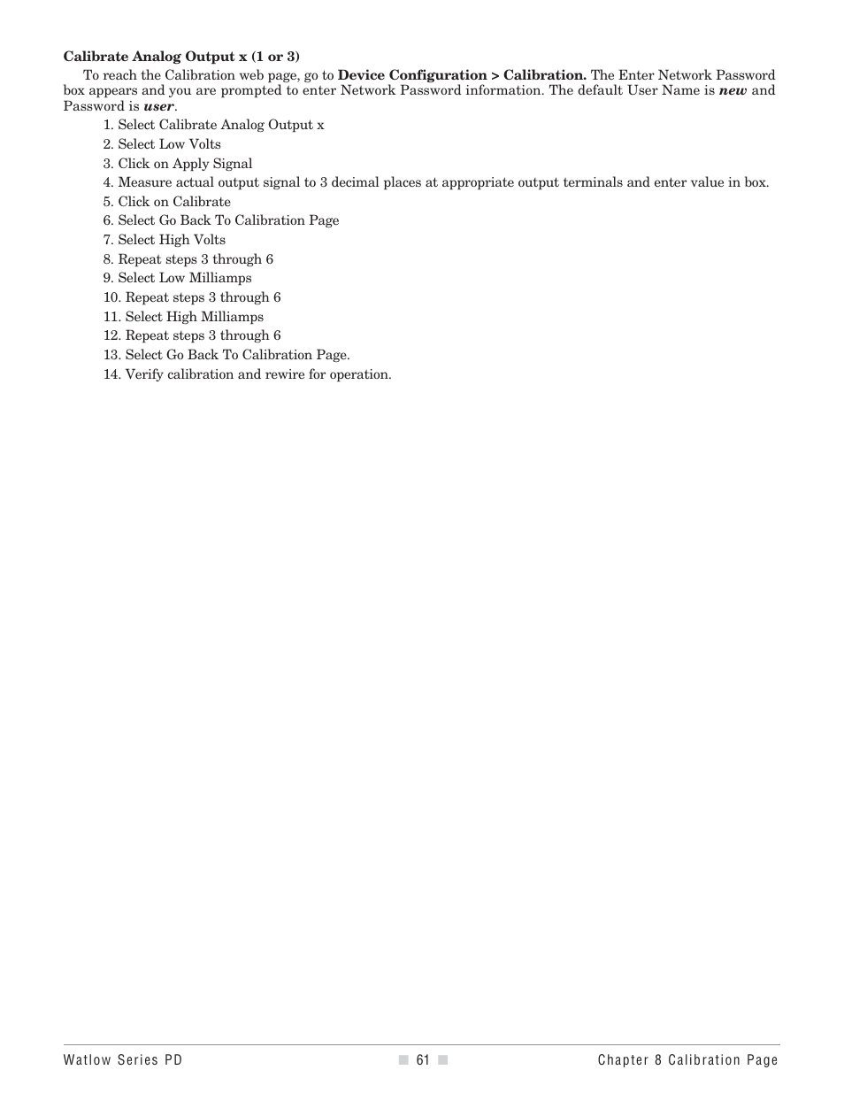 Watlow Series PD User Manual | Page 63 / 188