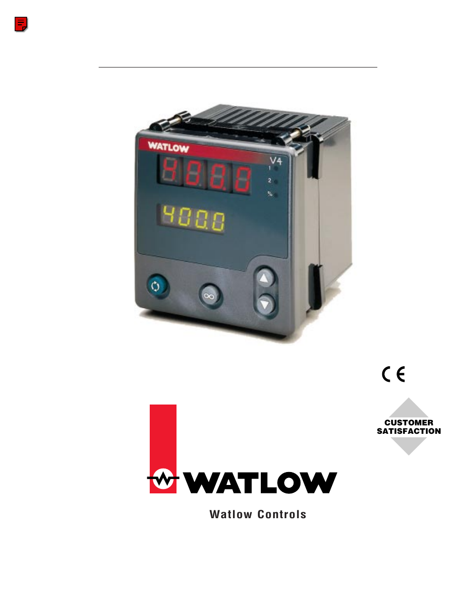 Watlow Series V4 User Manual | 21 pages