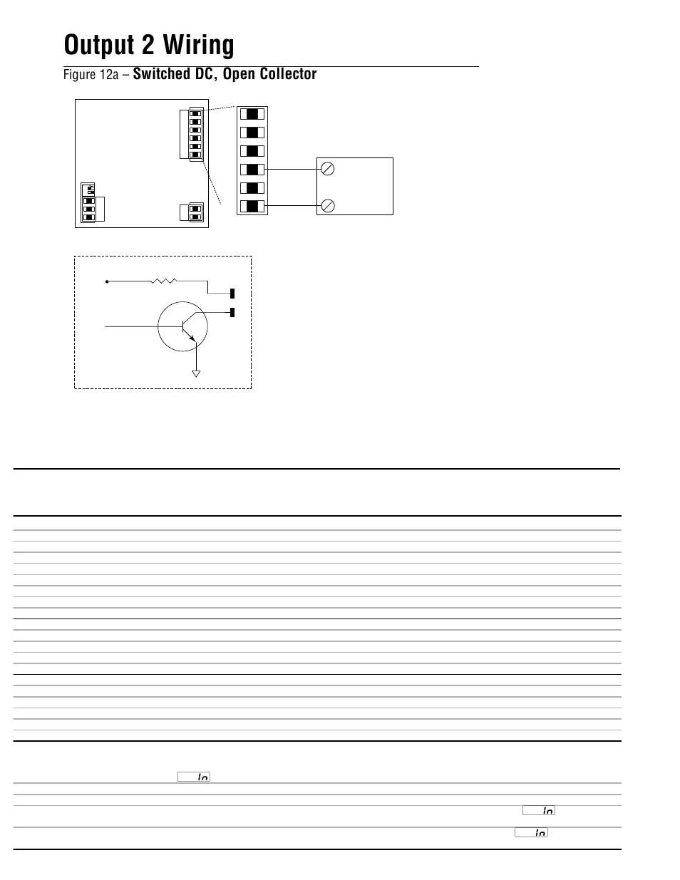 Output 2 wiring, Switched dc, open collector, Figure 12a | External load | Watlow Series V4 User Manual | Page 12 / 21