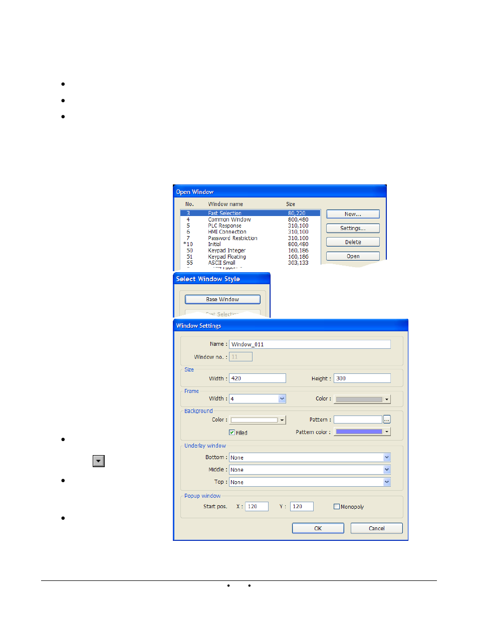 Create a popup window | Watlow Silver Series Addendum User Manual | Page 14 / 48