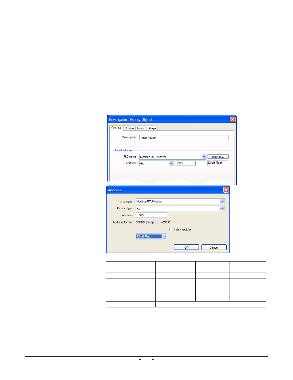 Create a meter in a popup window | Watlow Silver Series Addendum User Manual | Page 15 / 48