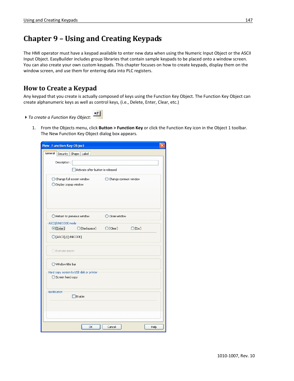 Chapter 9 – using and creating keypads, How to create a keypad | Watlow Silver Series User Manual | Page 155 / 204