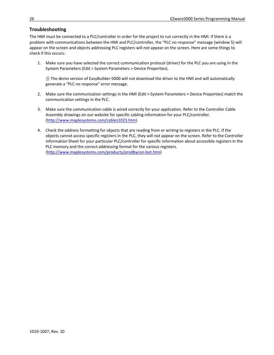 Troubleshooting | Watlow Silver Series User Manual | Page 34 / 204