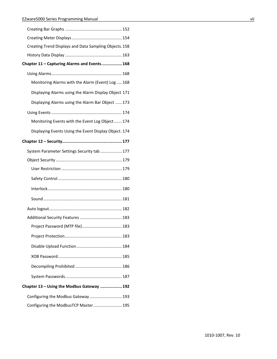 Watlow Silver Series User Manual | Page 7 / 204